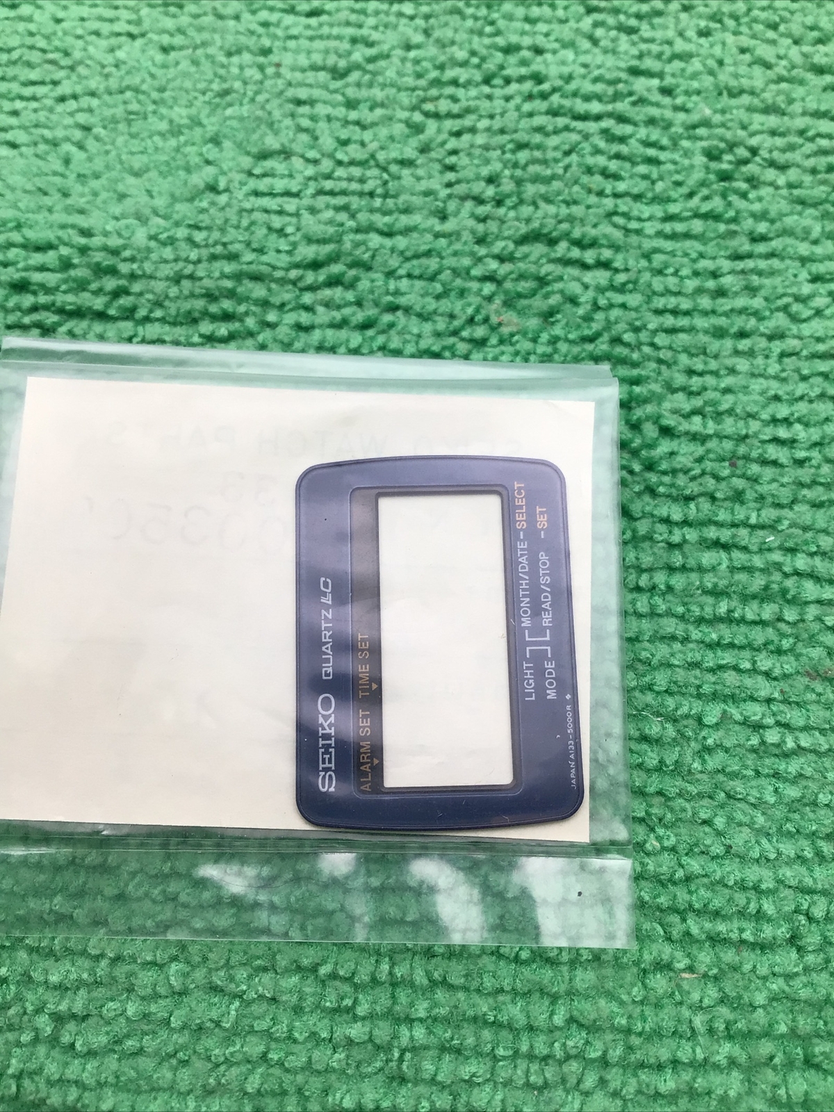Genuine Seiko A133 500035C9 Panel Cover Quartz LC Watch Part