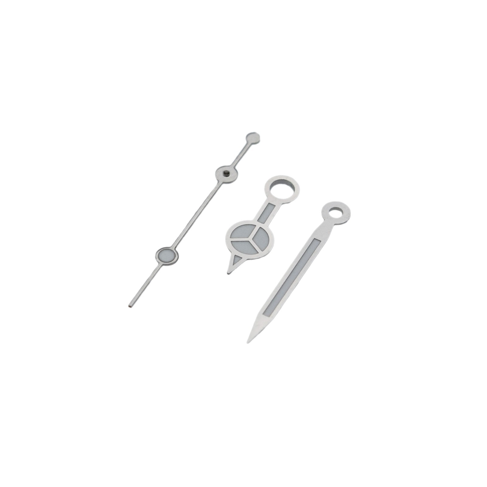 Silver Watch Hands Fit ETA 2824-2, 2892.A2 Movement