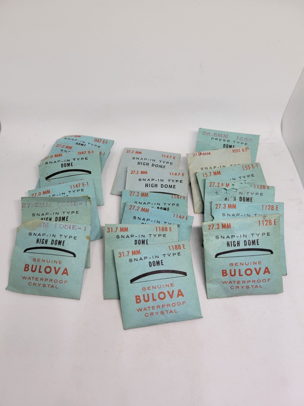 NOS Genuine Bulova/Accutron Crystals multiple options available pick one