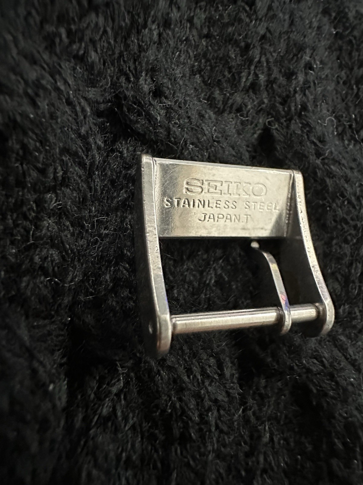 Genuine King Seiko 15mm Unpolished Buckle – Fits 44ks 5625, 5626, 5621 Etc.