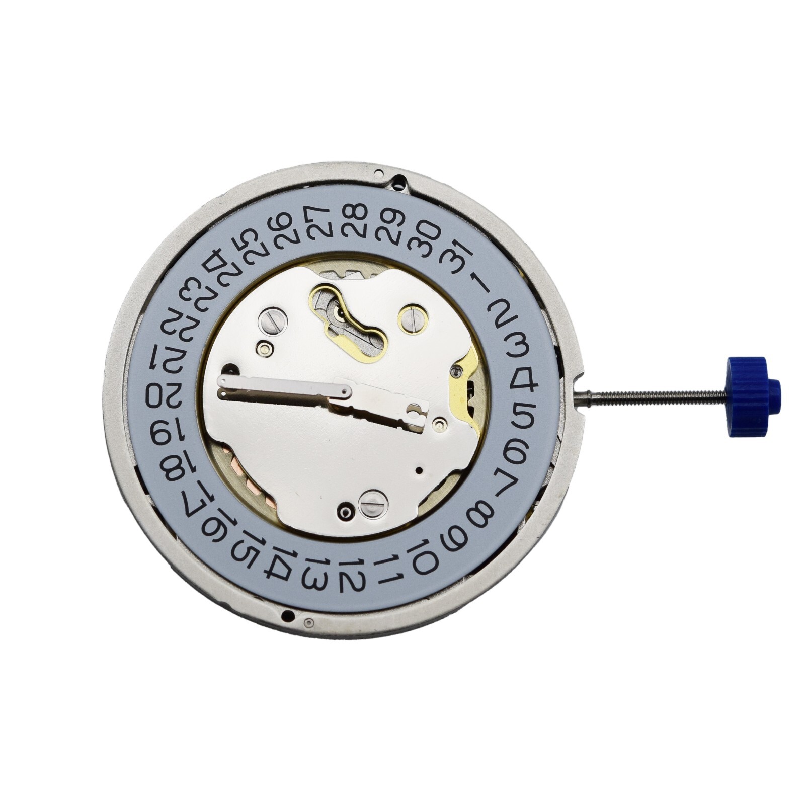Ronda 5040.D Quartz Watch Movement 3 Hand Date at 4