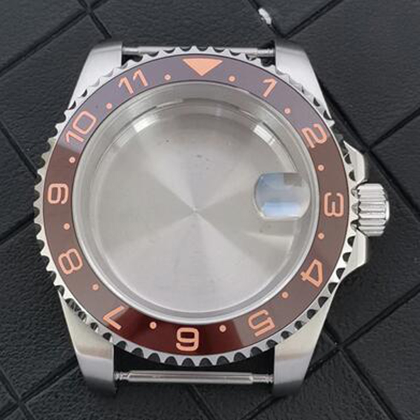 40MM Stainless Steel Case Sapphire Glass Watch Case for NH34 Automatic Movement