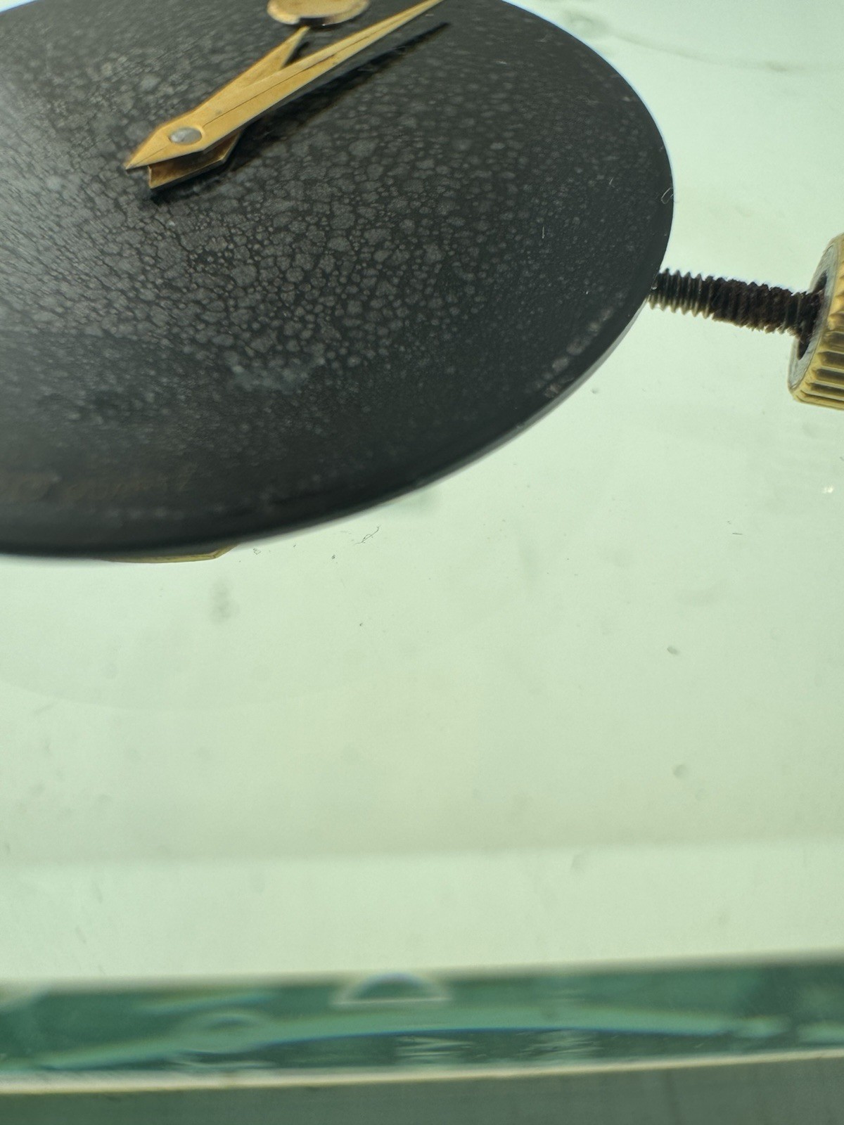 Movado Museum Watch Movement Ref 902.002 With Black Dial Women 21/25 mm SWISS