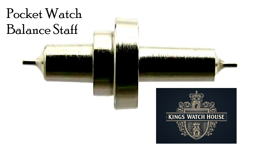 Waltham 3/0s 0s Friction Pocket Watch Balance Staff watch part