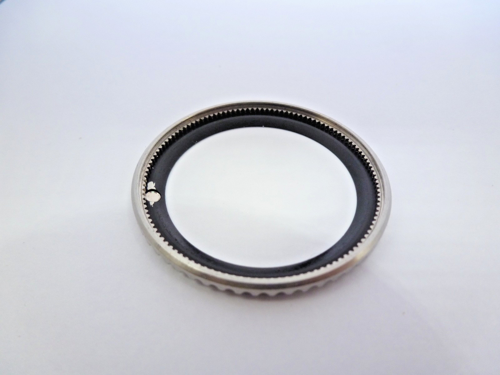 Genuine Rolex Submariner 16610/16800 complete bezel with insert vintage used –