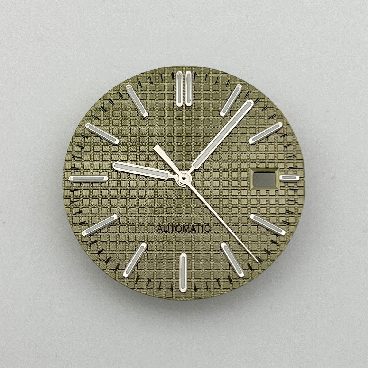 31.8mm NH35 Dial + Hands No Logo Green Luminou for NH35/NH36 Movement Watch Dial