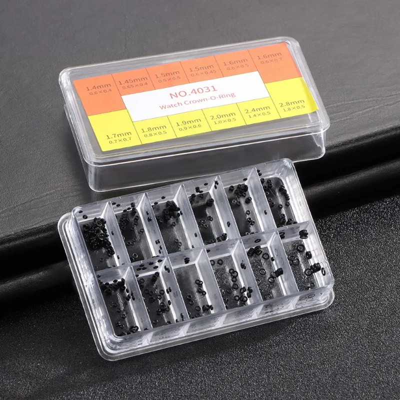 Mini Rubber O-Ring Watch Crown Gasket Waterproof Watches Seals Parts Repair Tool