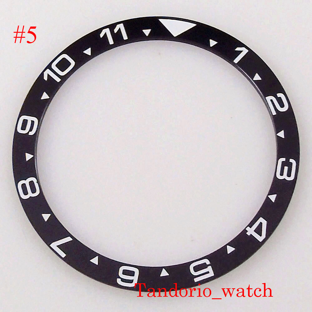 For Skx007 SKX009 Colorful 38mm Ceramc Bezel Insert Ring Watch Face Replace Part