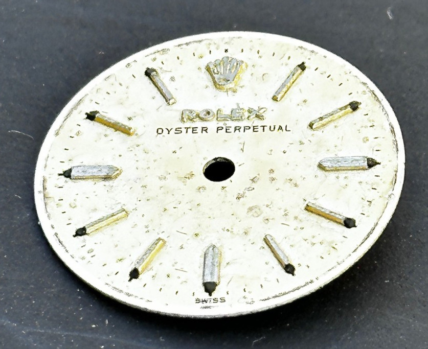 Vintage Rolex Ladies Oyster Perpetual Watch Dial For 24mm No Date Swiss Only