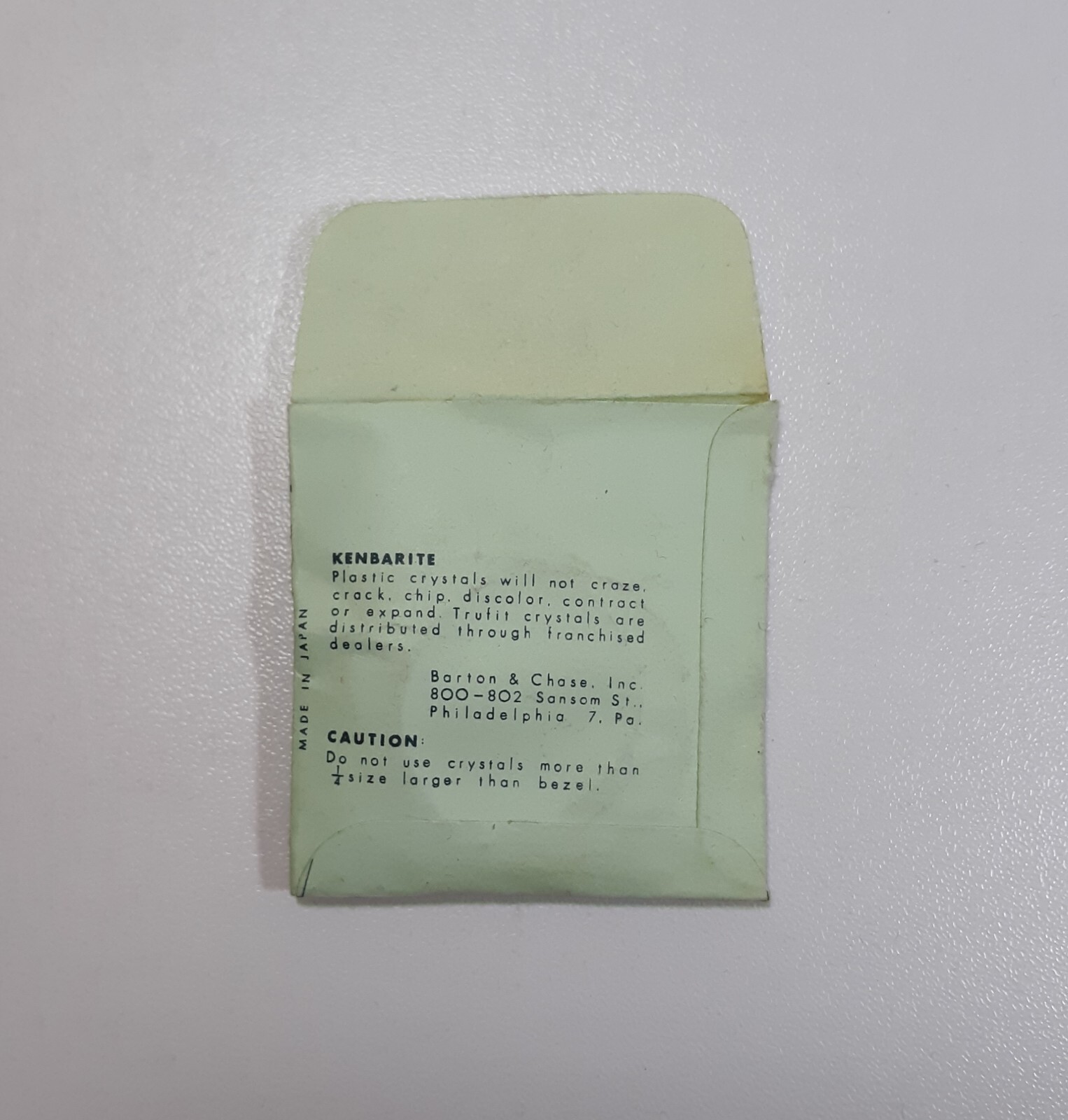Watch Crystal 23.75″ 27.7mm Barton Chase Trufit Waterproof High Dome Repair Part