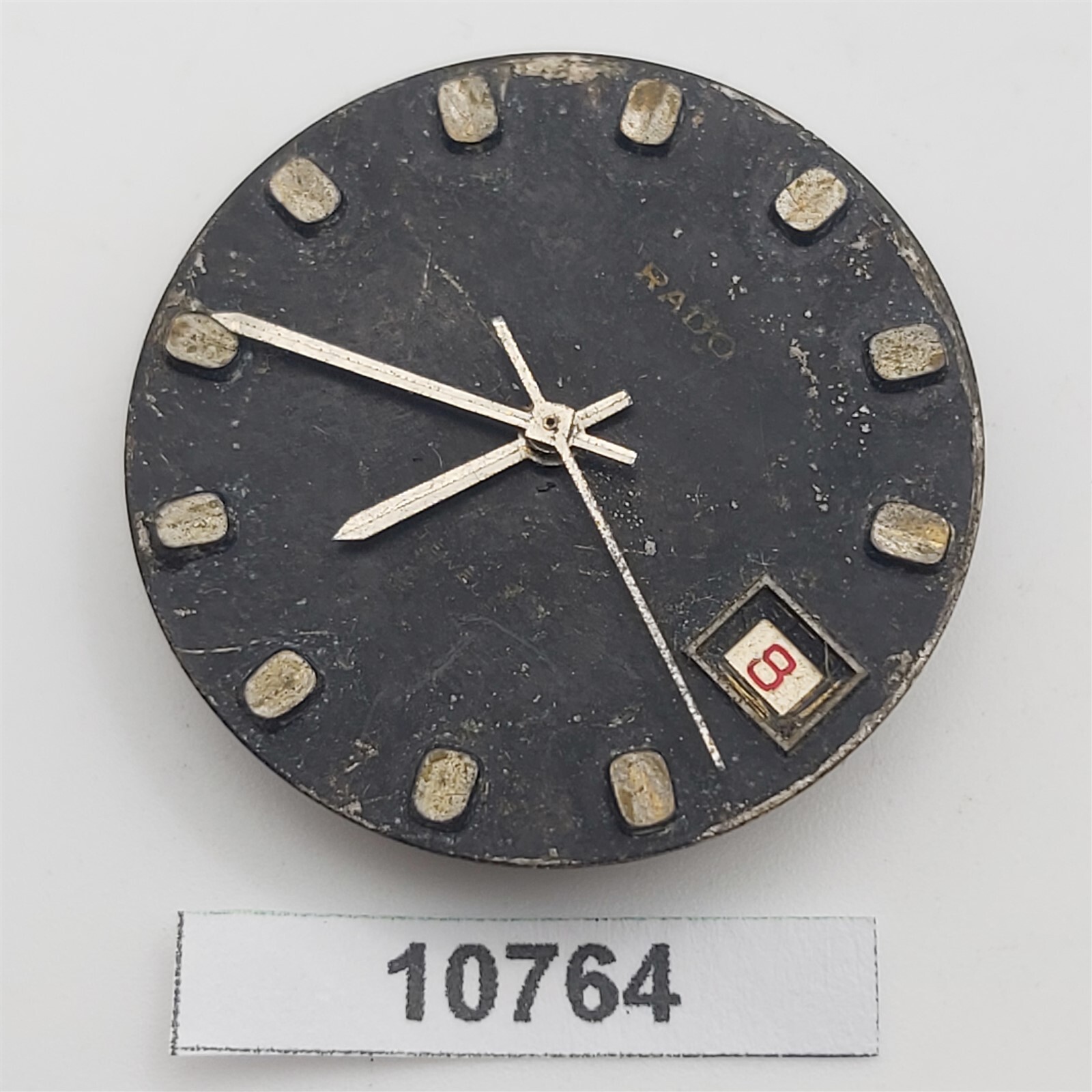USED RADO PURPLE HORSE MANUAL WIND MOVEMENT DIAL HANDS WATCH KIT BVT010764