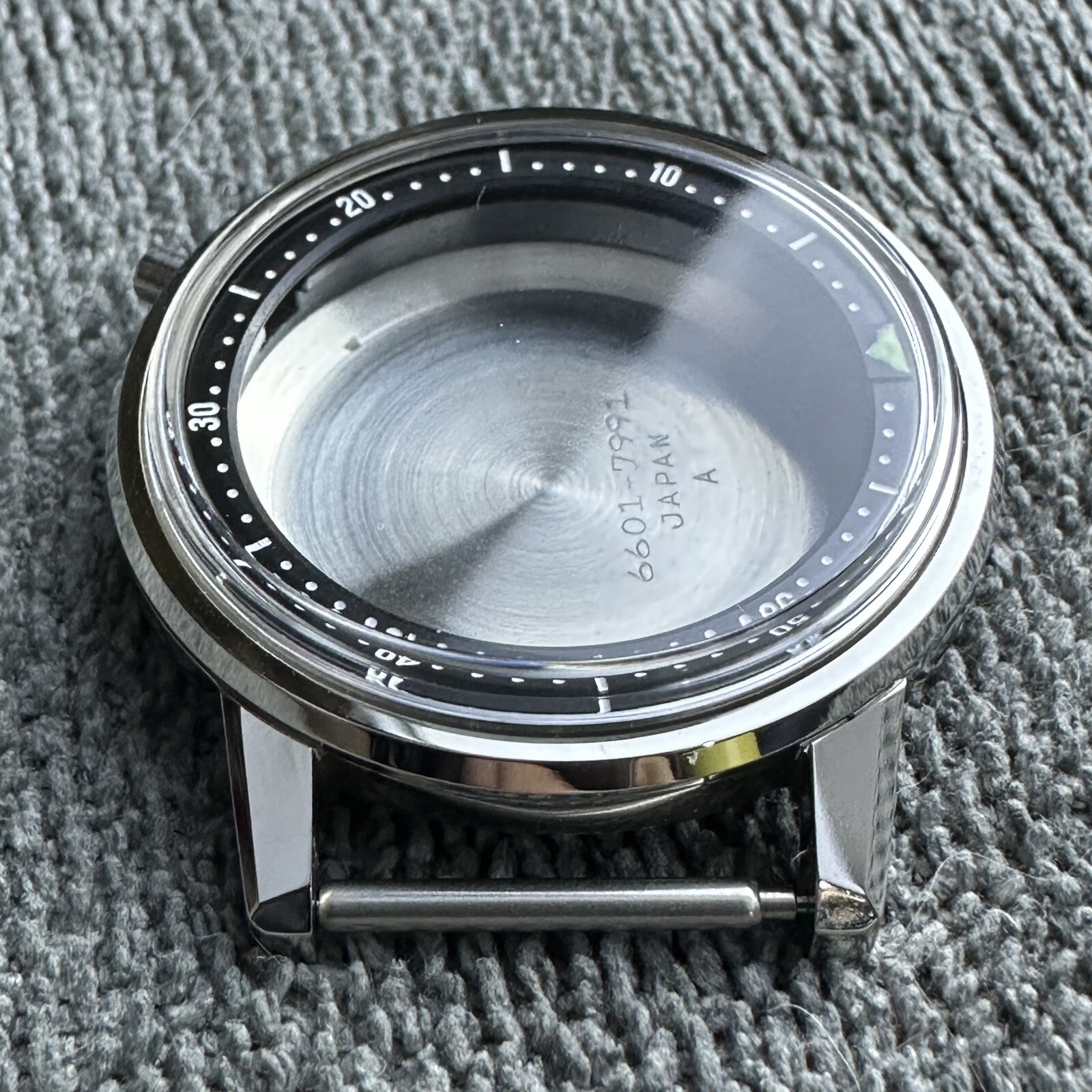NEW OLD STOCK ‘1965 VINTAGE SEIKO SILVER WAVE 6601-7991 CASE SET