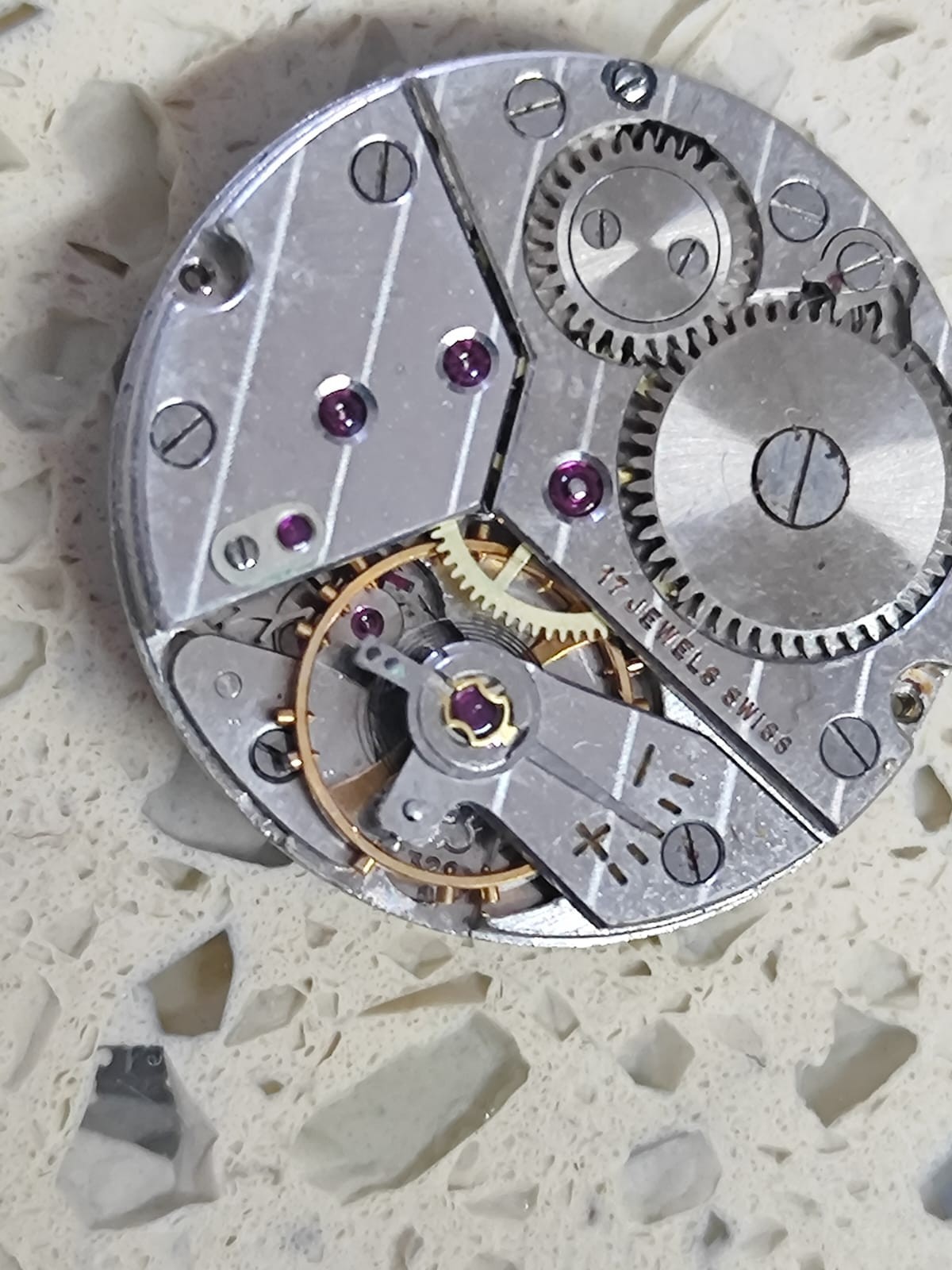 PESEUX P 320 Movement Working for parts Used