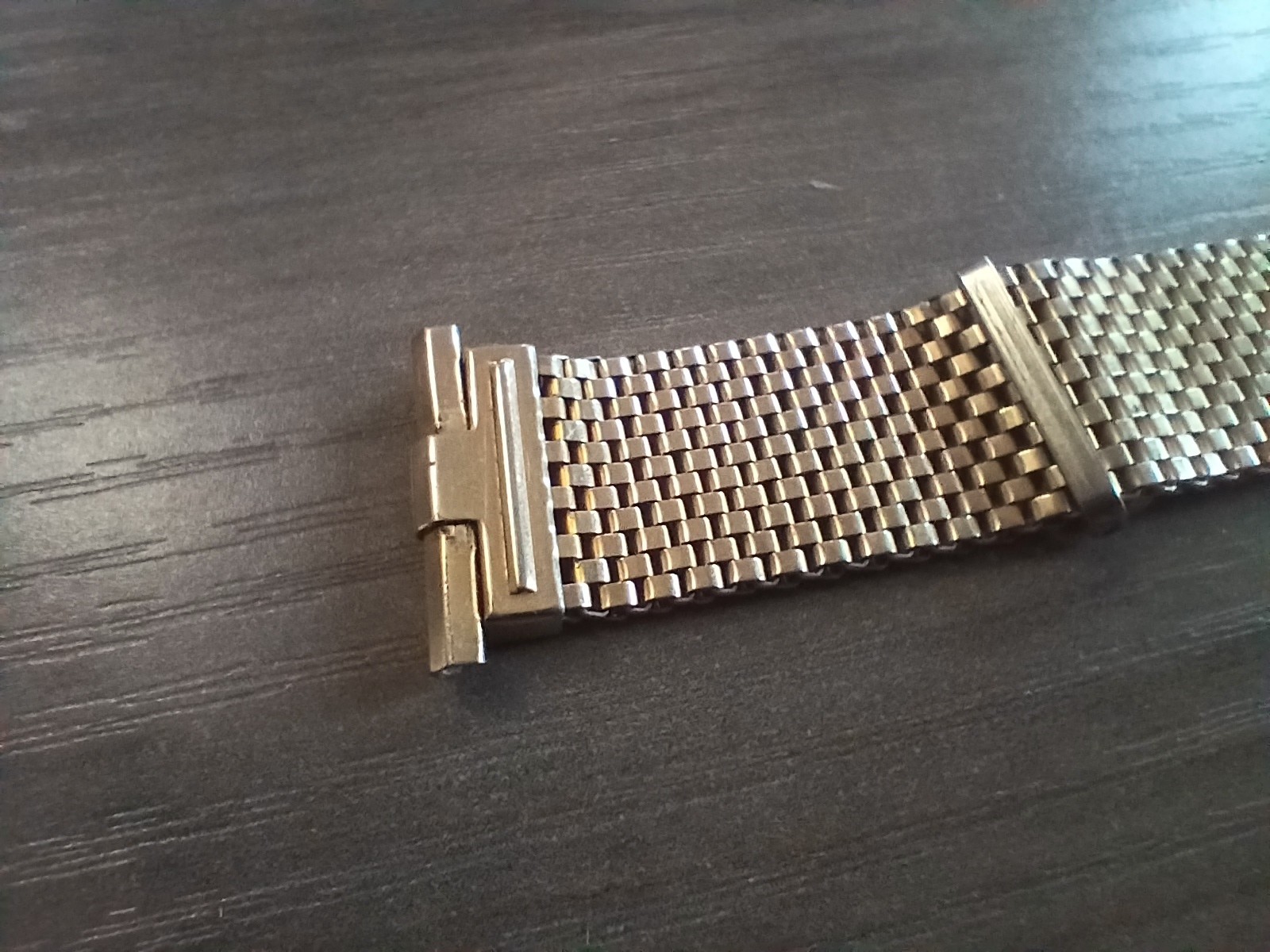 1960’s J.B. Champion 1/20 10k GF Gold Filled Mesh Watch Band Nasa – Omega