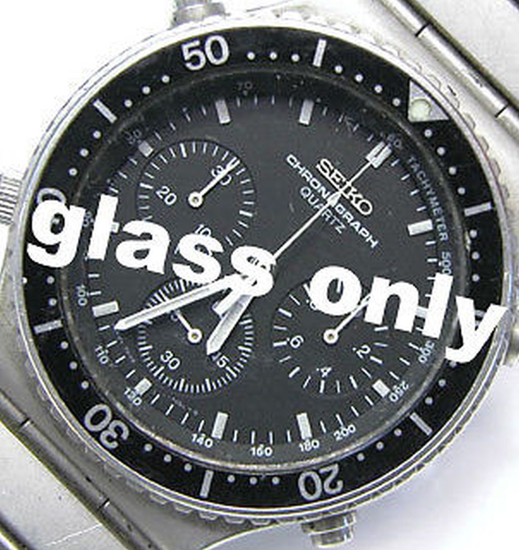 SEIKO QUALITY REPLACEMENT GLASS CRYSTAL FOR 7A28-7040 7A28-7049 7A38-7070 -7080