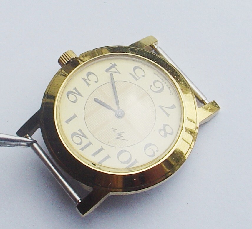 Vintage Luch Belarus Mens Watch YELLOW DIAL AND CASE SERVICED