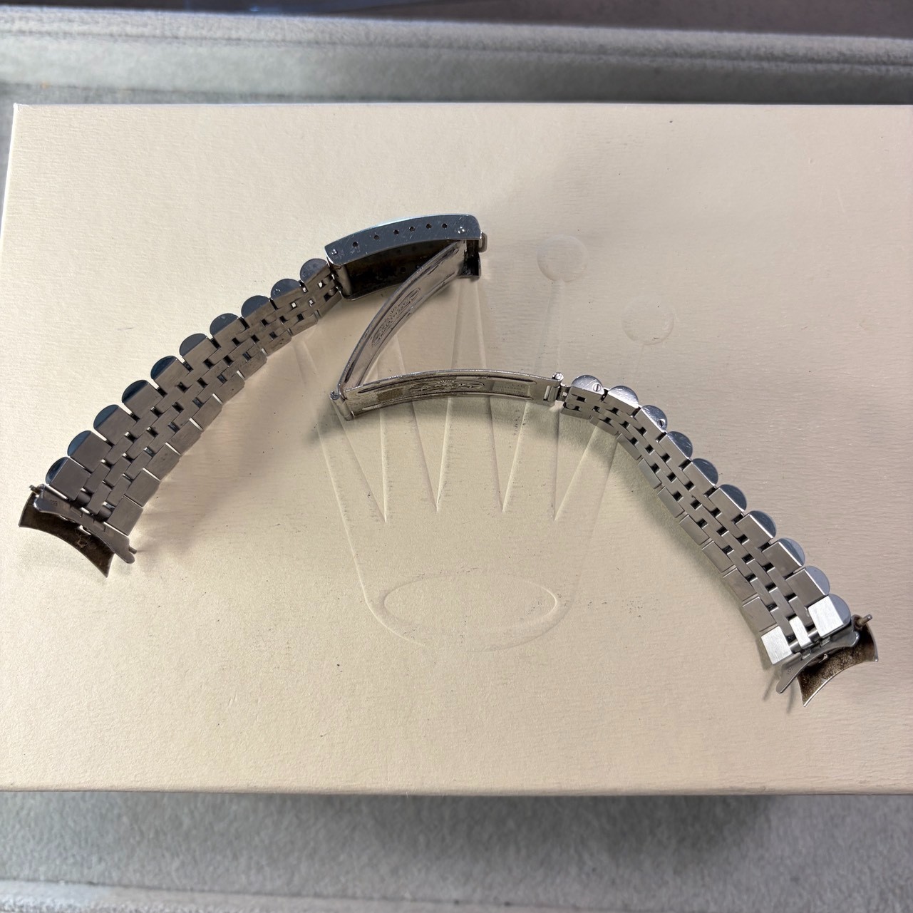 ROLEX Link Jubilee bracelet 62510H 555 SS 20ink 100%Authentic C8881