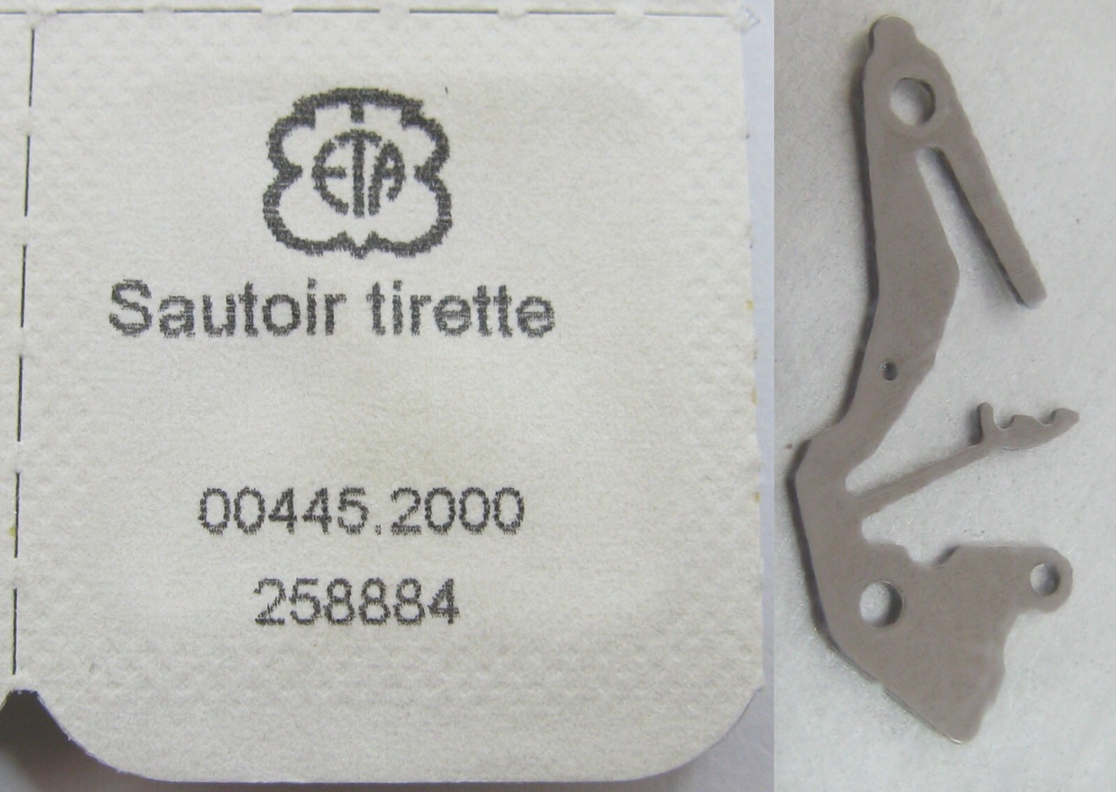 Eta 2000 watch part 445 setting lever spring for no date movement