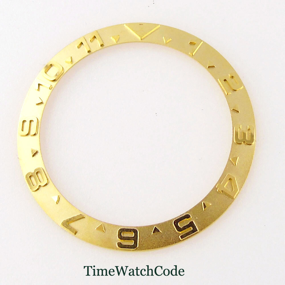 Sloping Bezel Insert Watch Ring 38mm*30.5mm Fits SUB SKX 007 Men’s Watch