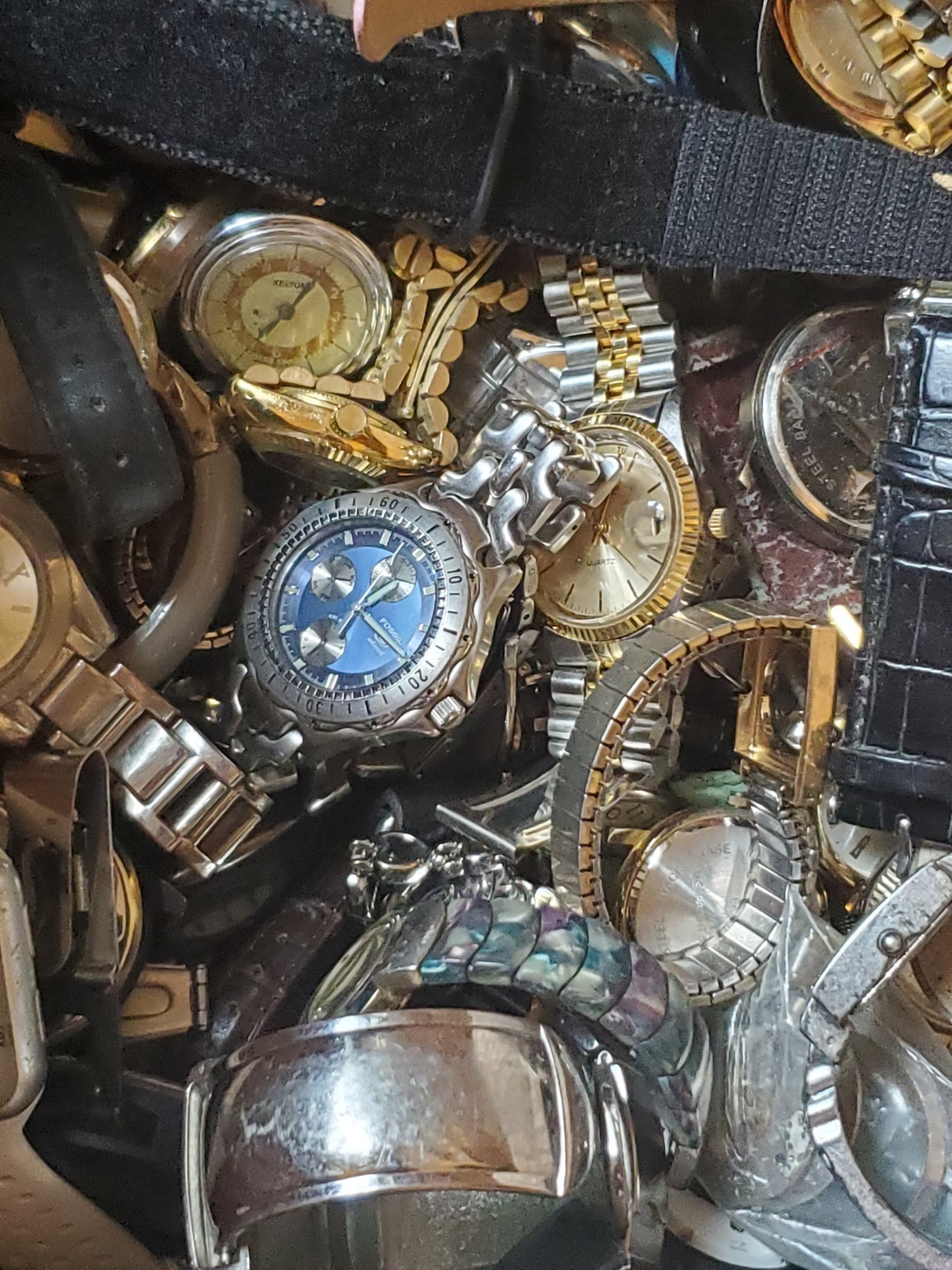 Watch Lot Parts, Some May Work.
