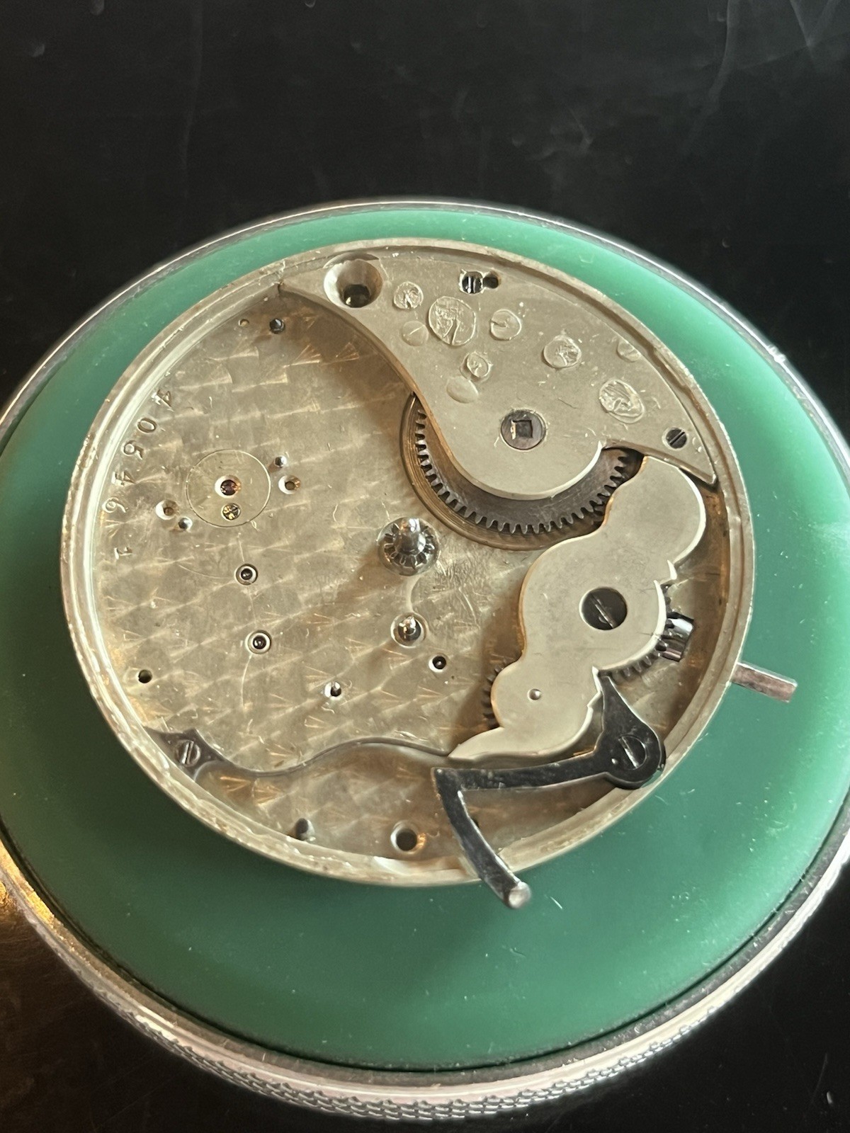 RUNNING Pacific Watch Co. San Francisco Pocket Watch Movement 46mm, Swiss Import