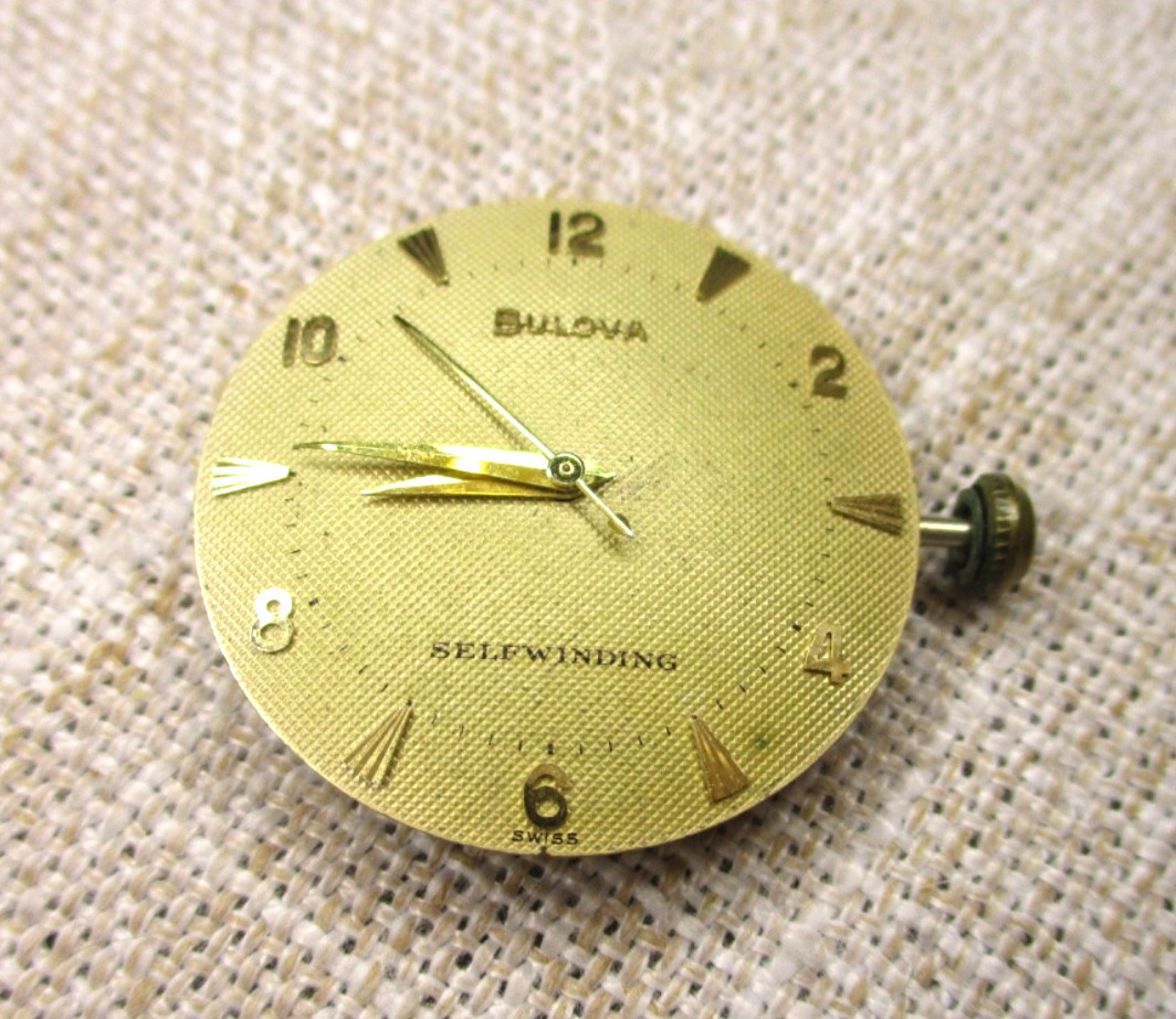 Bulova Movement cal 10CSC self-winding, For Parts
