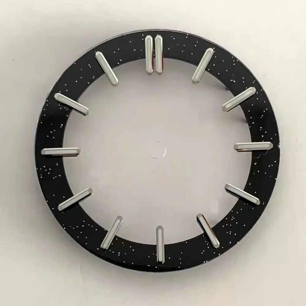 31.8mm Skeleton Dial Transparent Starry Sky Watch Face Replacement Part For NH70